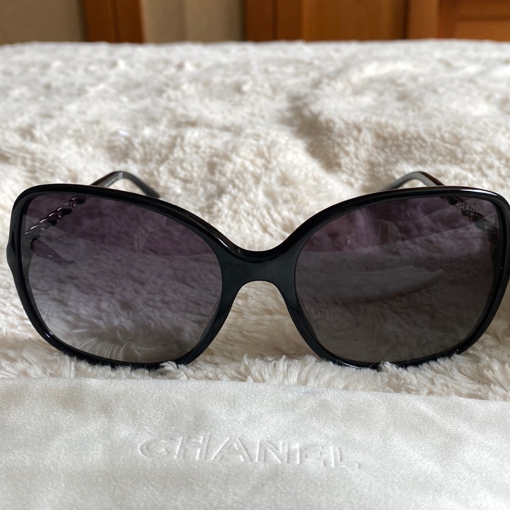 Chanel Women’s Leather Sunglasses